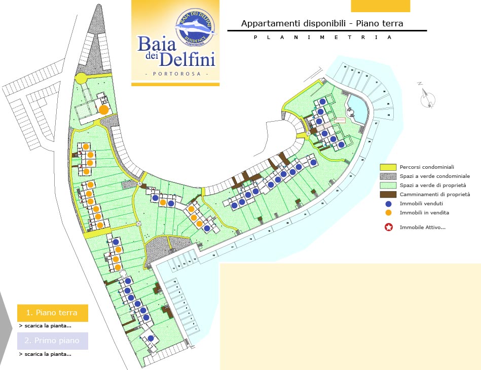 mappa baia dei delfini portorosa messina